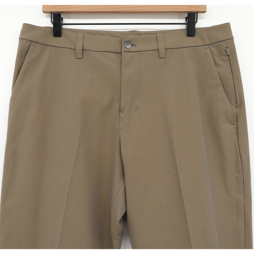 Lululemon Men's ABC Classic Fit Trouser 30" Inseam Warpstreme Grey Sage Sz 34 - Picture 3 of 9